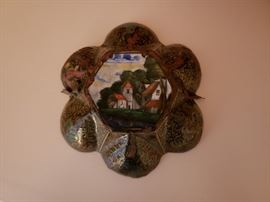 The base of fluted bowl by Jean Laudin