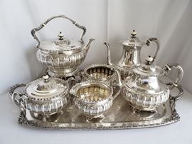 Frank Whiting sterling silver coffee and tea service