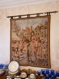 Machine made tapestry