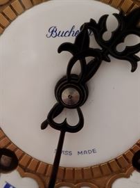 Close up of Bucherer clock