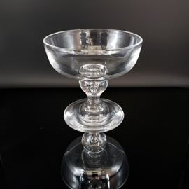Set of twelve Steuben glasses