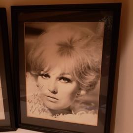 Autographed Kim Novak photograph