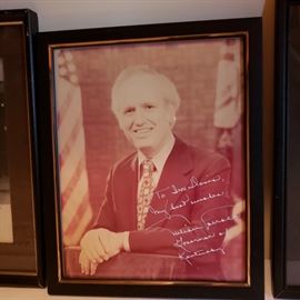 Governor of Kentucky autographed photo
