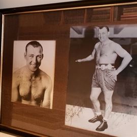 Autograph photo by Jack Sharkey