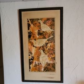 Norman Bradford lithograph