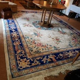 Chinese hand loomed room rug
