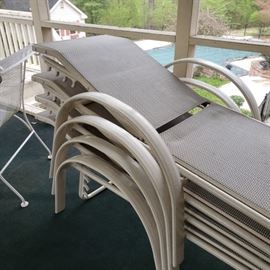 Chaise lounges
