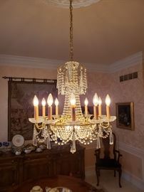 Crystal chandelier