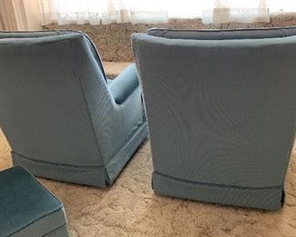 ▪ Vintage Blue Arm Chair #1 35x30x33in HxWxD
▪ Vintage Blue Arm Chair #2 35x30x33in HxWxD
