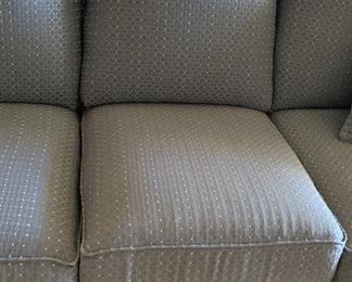 Bassett Furniture Country Blue Sofa/Couch 39x93x38in HxWxD