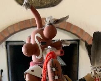 Koyemsi Mudhead Clown Kachina 19in H