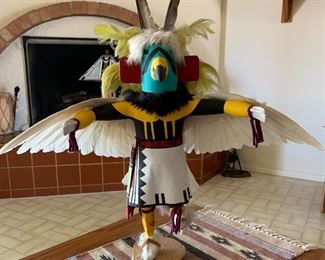 Eagle Kachina 22in H