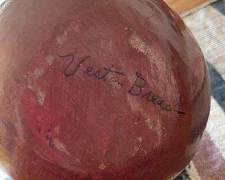 Vesta Bread Maricopa Native American Wedding Vase/Pot 9in H