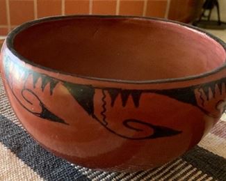 Anita Redbird Pot Native American Maricopa Pueblo