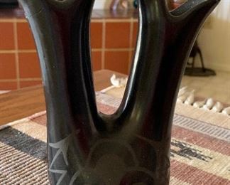 As-Is Legoria Santa Clara Pueblo Wedding vase