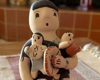 Carol Suina Navajo Storyteller Figurine