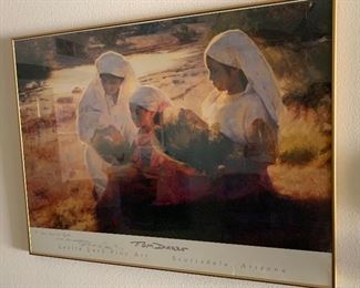 Tom Darro The Ceremony Signed/Framed Print