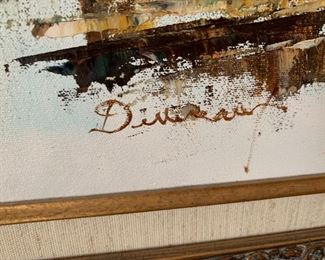 Divineau Original Oil Painting