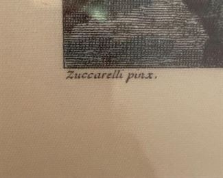 Zuccarelli Framed silk Print