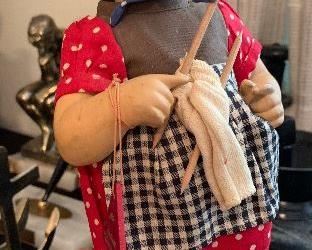 Hummel Doll Liesl Ceramic Doll VIntage Original