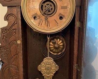 Gilbert Gingerbread Antique Clock
