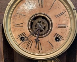 Gilbert Gingerbread Antique Clock