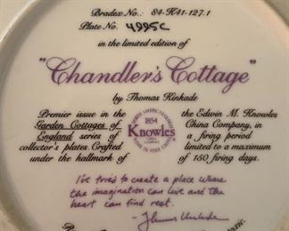 Thomas Kinkade Plates