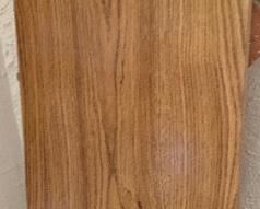 Oak Dining Table w/ 4 Chairs 29x36x48 (+12in Leaf) HxWxD