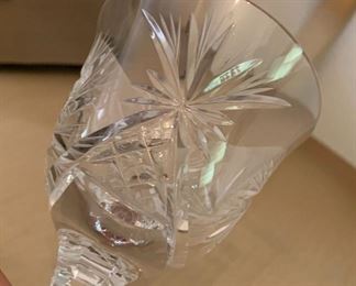 47 Bleikristall Handgeschl German Brilliant Cut Glasses