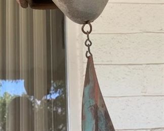 Paolo Soleri Arcosanti ceramic Bell Wind-chime