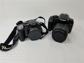2 Canon digital cameras EOS Rebel & Power Shot S3 https://ctbids.com/#!/description/share/146691