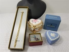 costume jewelry and Wedgwood jewelry box https://ctbids.com/#!/description/share/146697