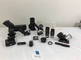 Assortment of Telescope Accessories    https://ctbids.com/#!/description/share/146701