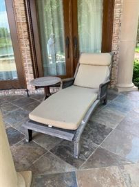 Gloster patio lounge chair