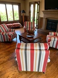 Game room furniture, club chairs