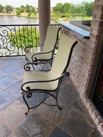 Outdoor patio chairs
