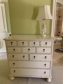 Dresser drawers, light and bright