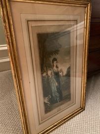 Antique signed artwork 