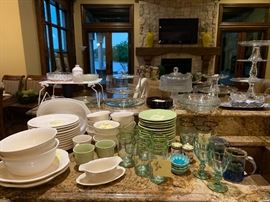 Pottery barn dishes 