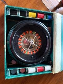 Vintage roulette game