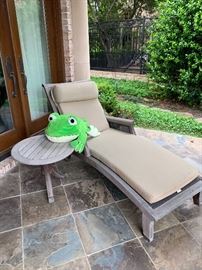 Teal outdoor patio furniture 