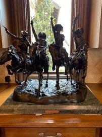 Remington Bronze sculpture statue 