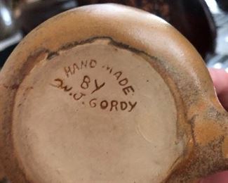 Gordy pottery
