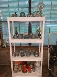 Bedside Music Boxes & Oil Lamps 