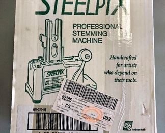 STEELPIX Professional Stemming Machine, still in original box (orig cost $149.99) 