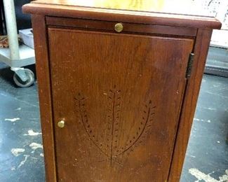 Small Oak Magazine Table