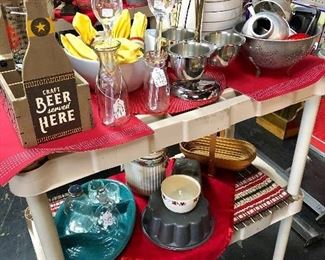 Baking Pans, Canning Items, Bowls, etc. 