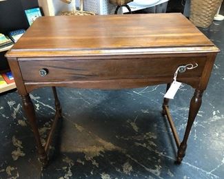 Adorable Vintage Walnut Foyer/Side Table 