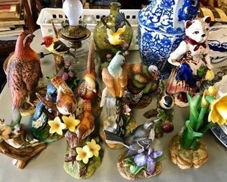 Large Collection of Porcelain Pieces by Napoleon, Andrea, and other fine artisans 