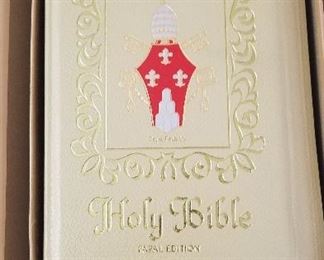 Holy Bible Papal Edition - Pius VI - 1965 - New Undedicated